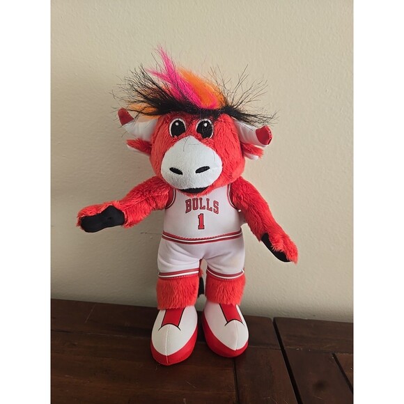 Bleacher Creatures Chicago Bulls Mascot Benny the Bull 10" Plush Figure Nba - Picture 1 of 4